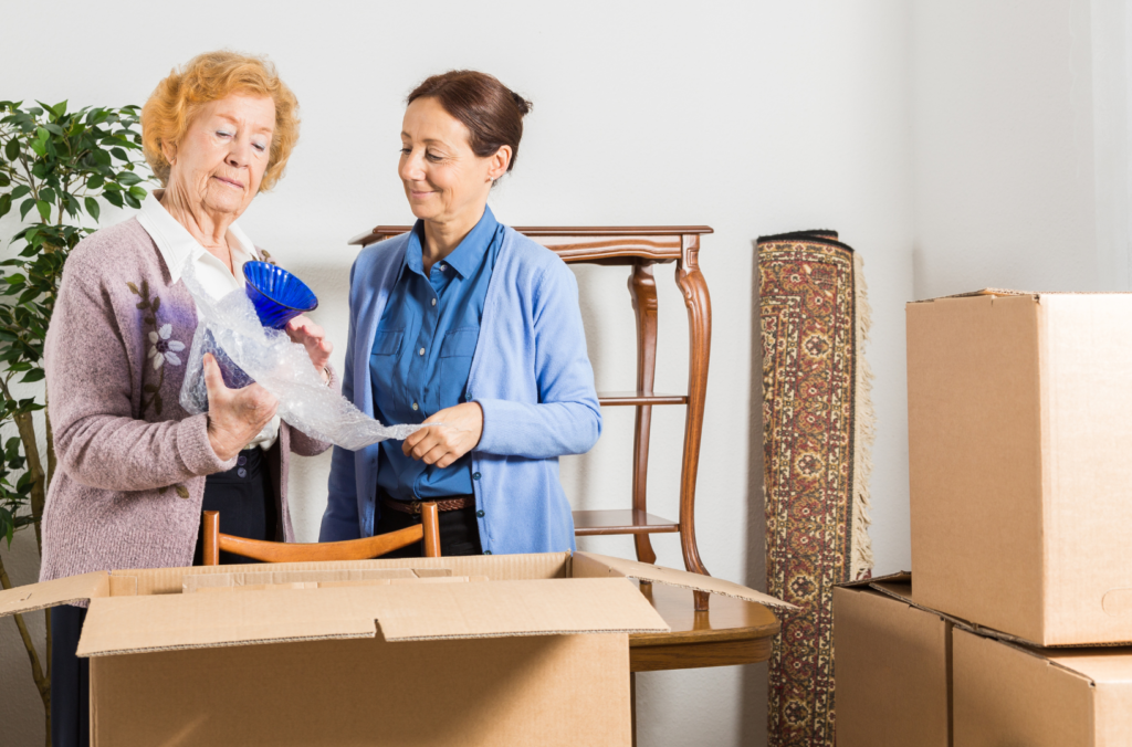 Helping seniors declutter and downsize 